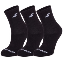 Babolat Sports Socks Crew Classic Black Children - 3 Pairs